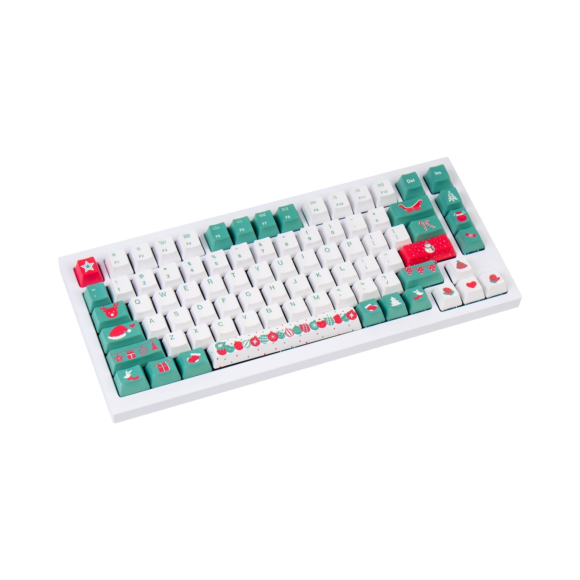 Conjunto de teclas OEM Dye-Sub PBT - Árvore de Natal