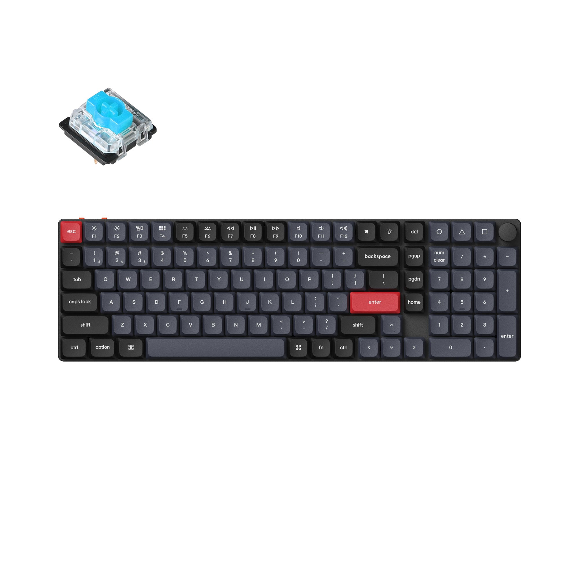 Keychron K17 Pro QMK/VIA Wireless Custom Mechanical Keyboard