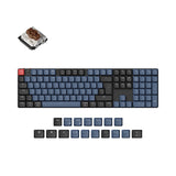 Keychron K5 Pro QMK/VIA ultra-slim custom mechanical keyboard full size layout for Mac Windows Linux low-profile Gateron brown ISO German layout