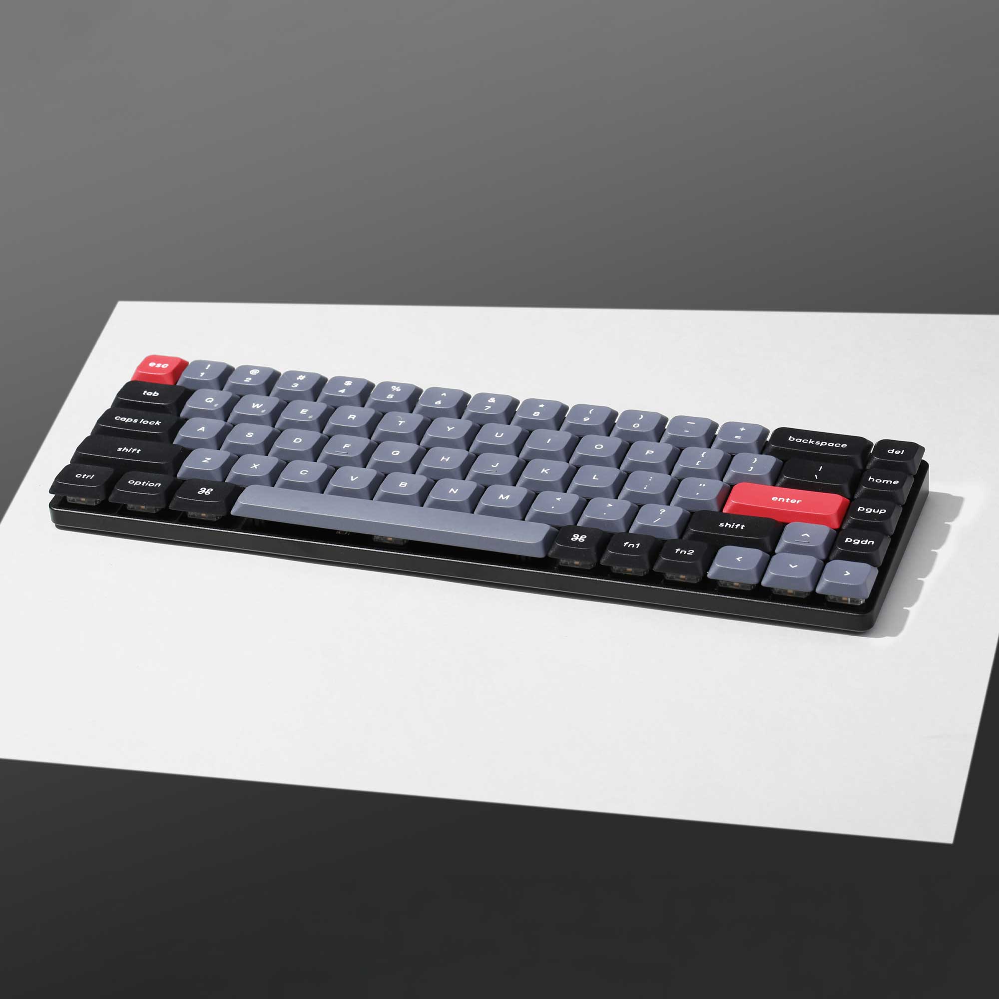 Keychron K7 Pro QMK/VIA ultra-slim custom mechanical keyboard camera-shot photo