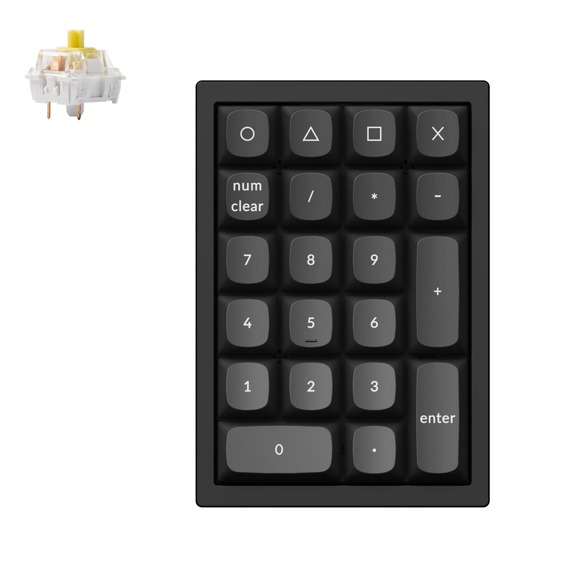 Teclado numérico personalizado Keychron Q0 QMK