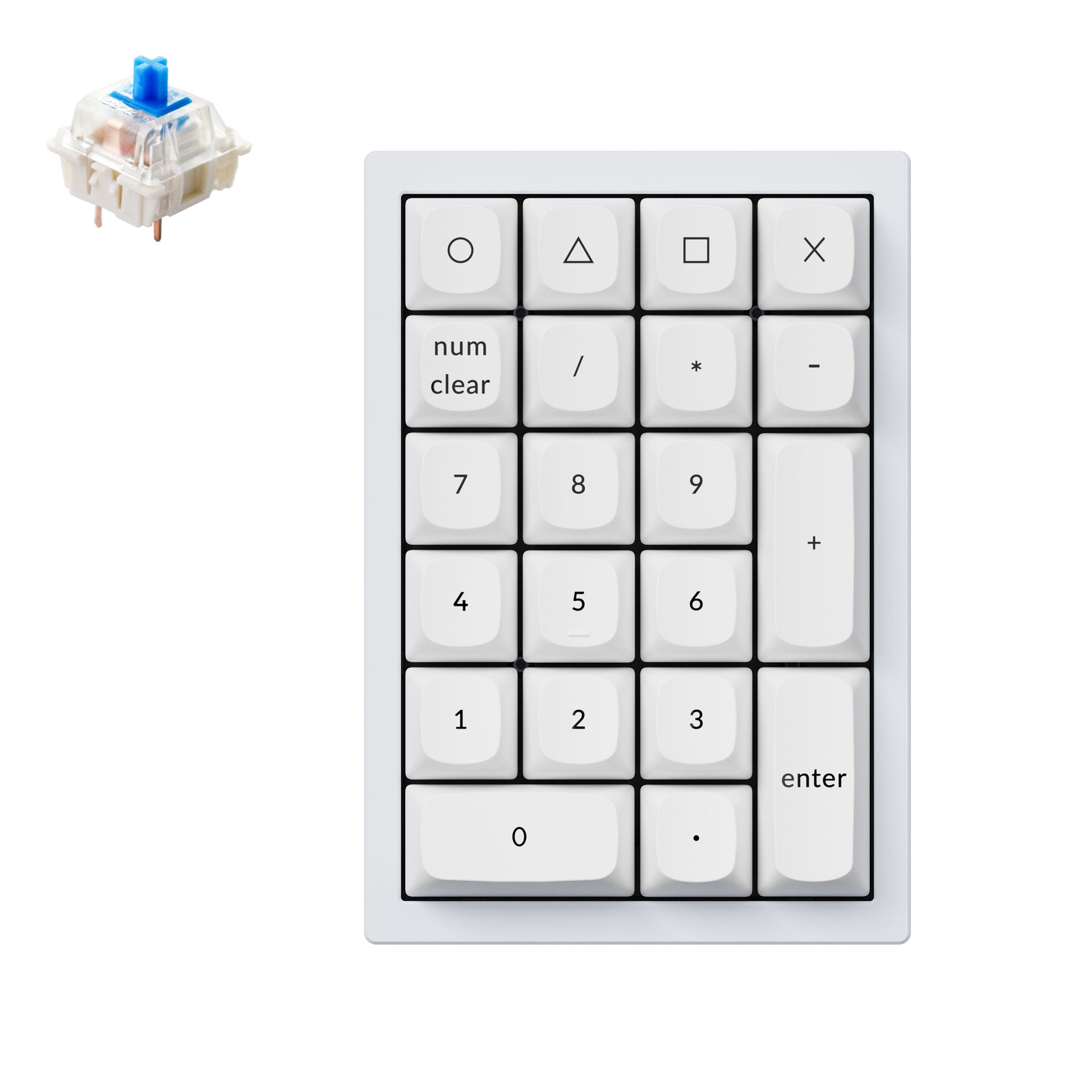 Teclado numérico personalizado Keychron Q0 QMK