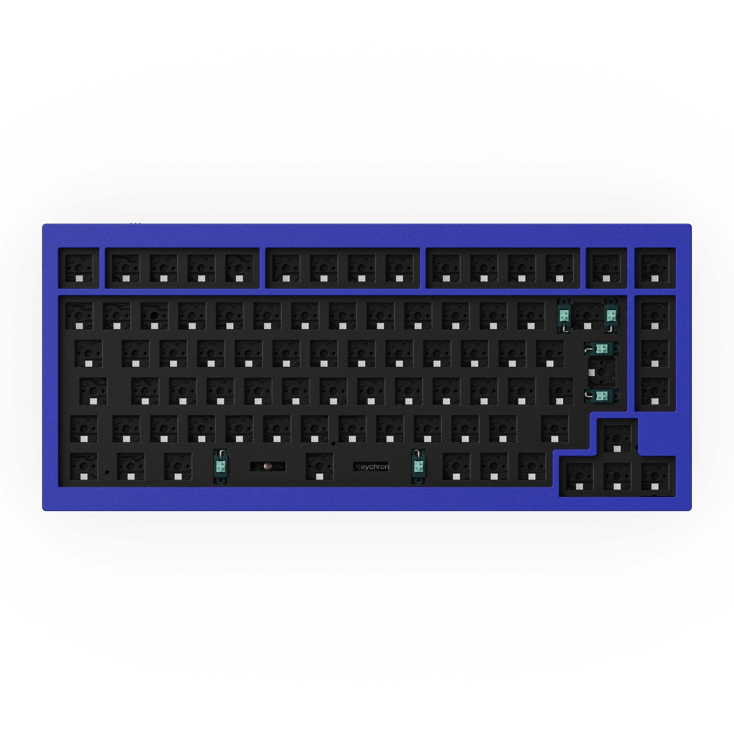 Coleção de layout ISO de teclado mecânico personalizado Keychron Q1 QMK