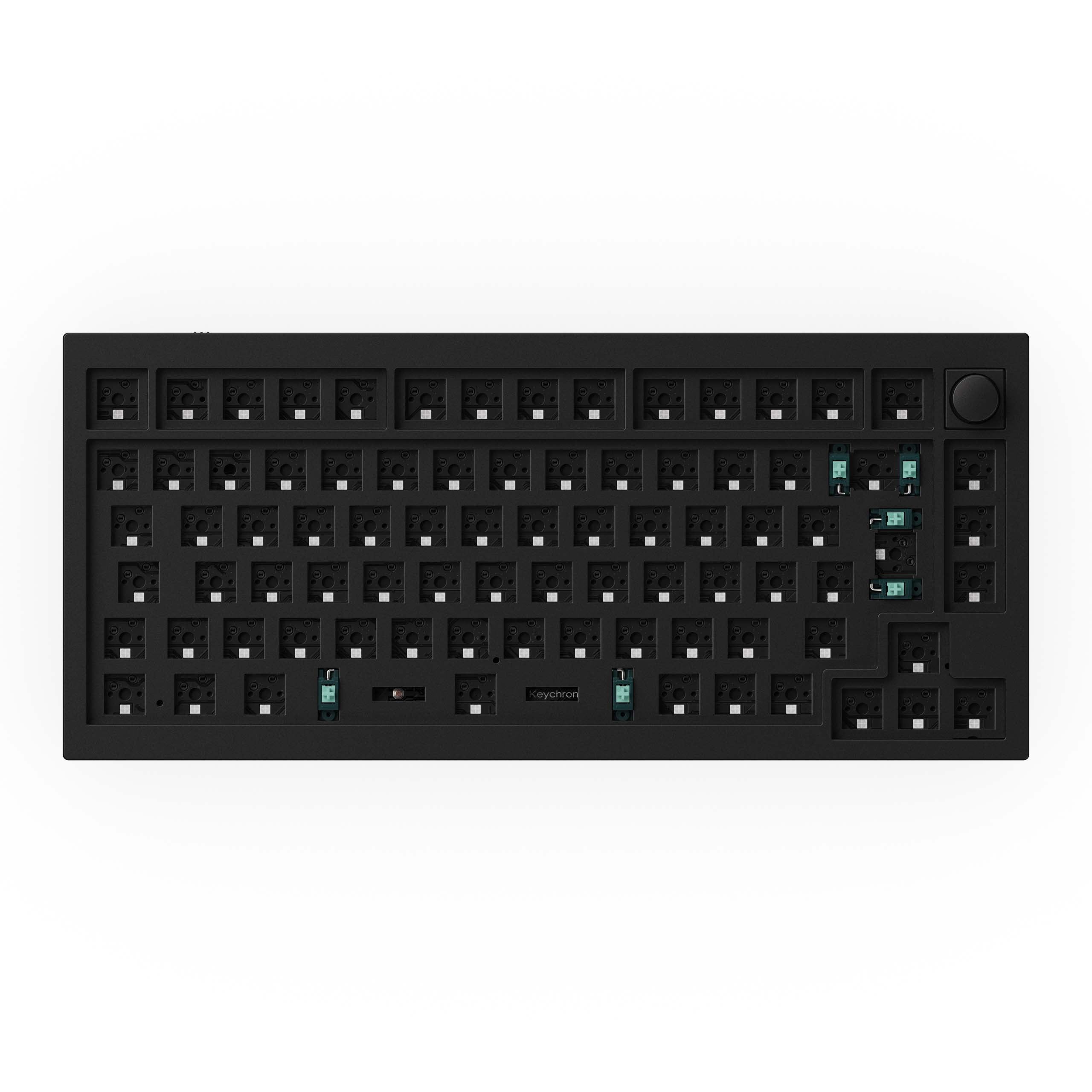 Coleção de layout ISO de teclado mecânico personalizado Keychron Q1 QMK