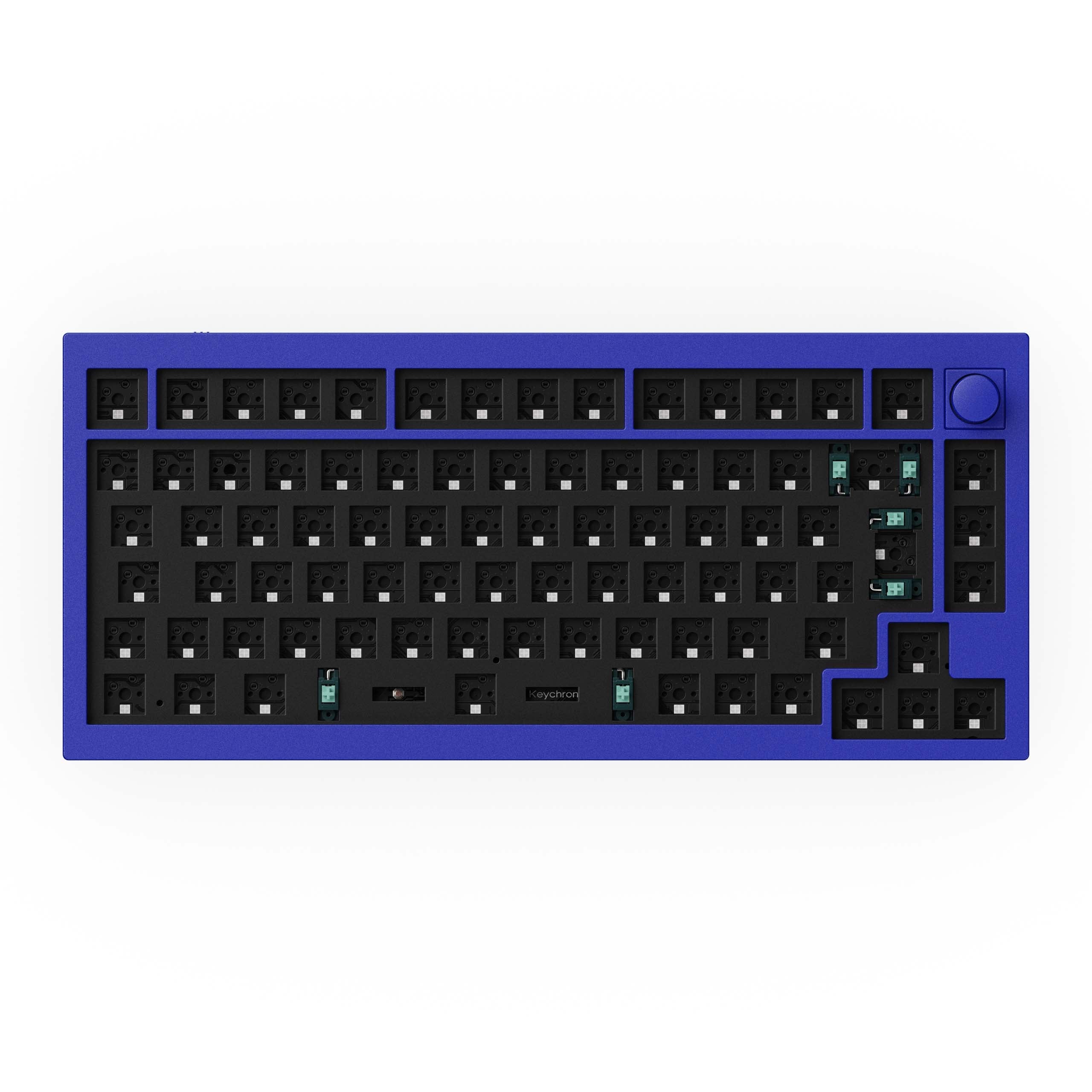 Coleção de layout ISO de teclado mecânico personalizado Keychron Q1 QMK