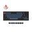 Keychron Q7 QMK VIA custom mechanical keyboard 70 percent layout full aluminum frame Mac Windows Nordic ISO layout Gateron G Pro switch red