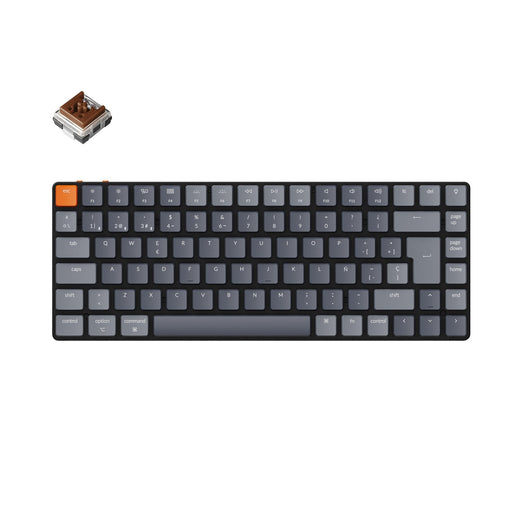 Keychron K3 Ultra-fino Teclado Mecânico Sem Fios - Version 2 (Layout ISO ES)