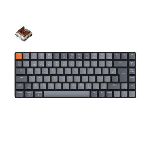 Keychron K3 Ultra-fino Teclado Mecânico Sem Fios - Version 2 (Layout ISO ES)