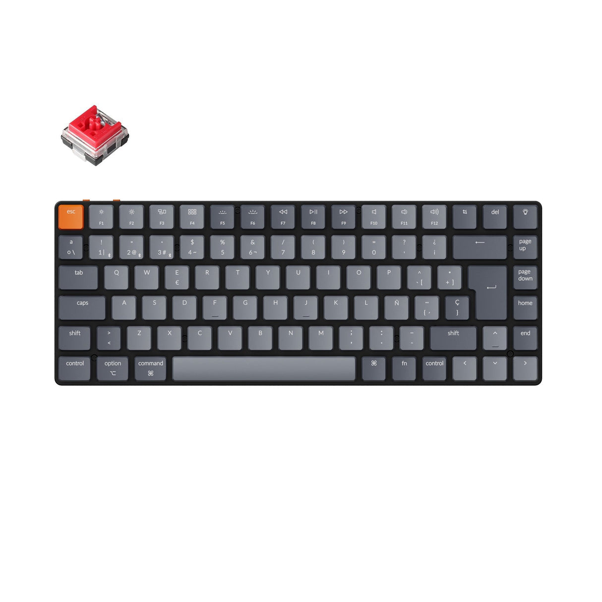 (ES ISO Layout) Keychron K3 Ultra-slim Wireless Mechanical Keyboard - Version 2